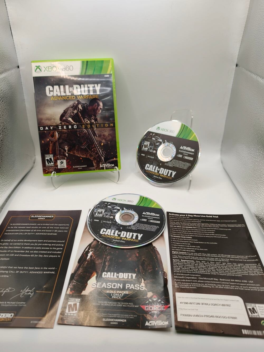 COD Advanced Warfare Day Zero Xbox 360 CIB